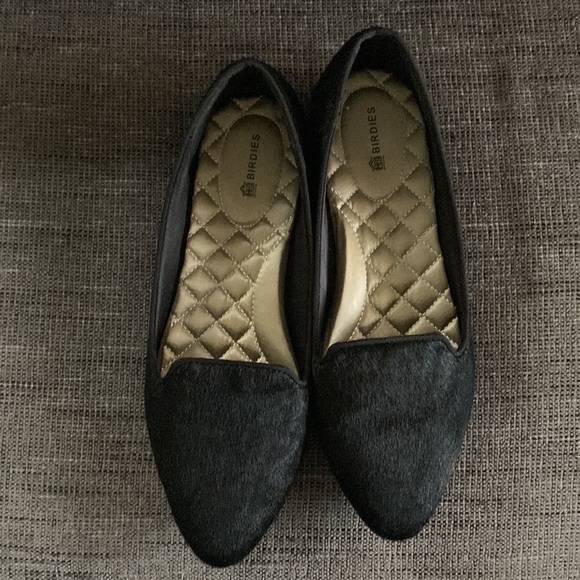 Birdies The Blackbird Calf Hair Loafer 8 - Picture 6 of 13